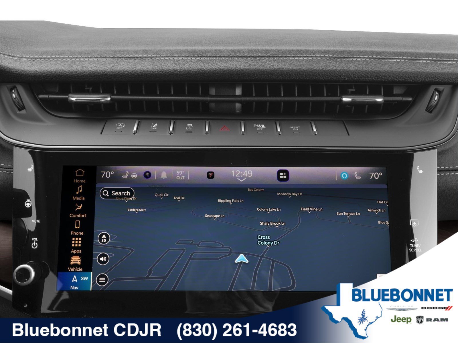 New 2026 Diamond Black Crystal Pearlcoat Jeep Laredo X image 11