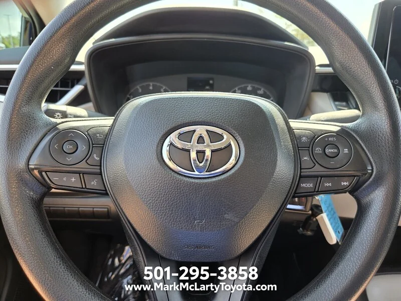 Used 2024 Midnight Black Metallic TOYOTA LE CVT image 20