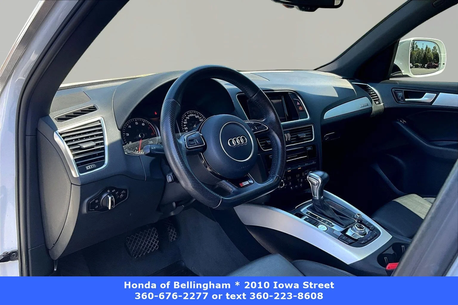 Used 2016 Glacier White Metallic Audi Premium Plus image 14