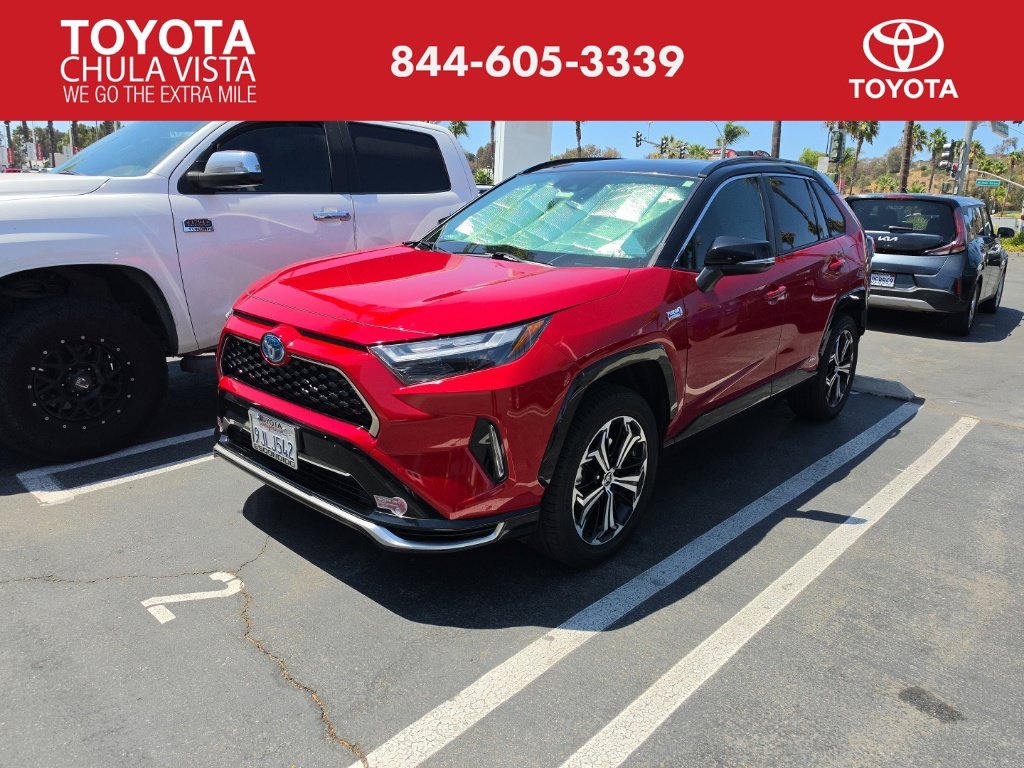 Used 2023 Red Toyota XSE image 1