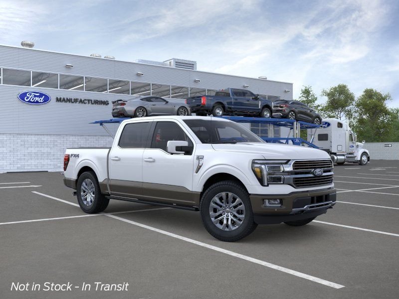 New 2026 Star White Metallic Tri-Coat Ford King Ranch image 7