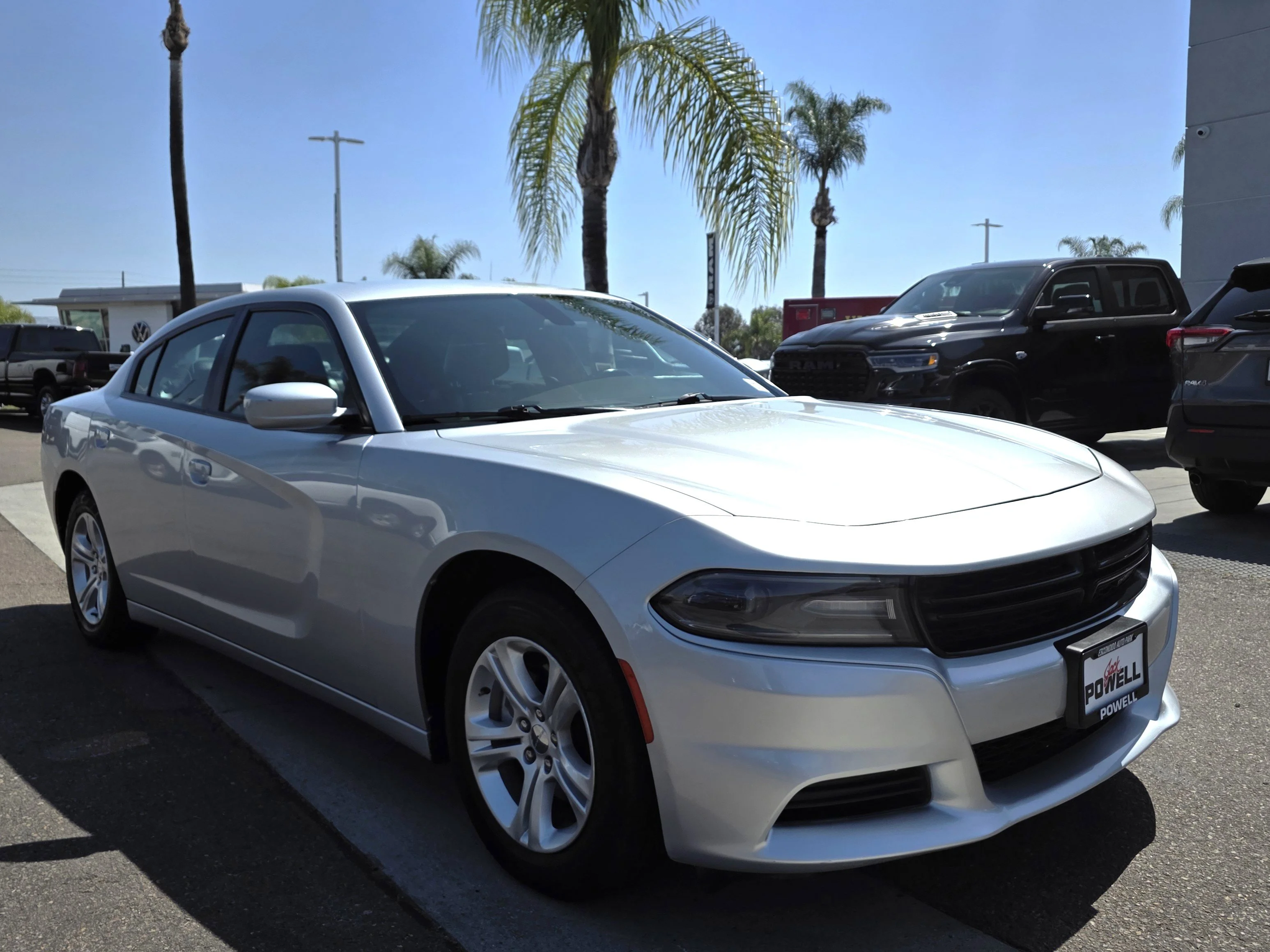 Certified Used 2021 Triple Nickel Clearcoat Dodge SXT image 6
