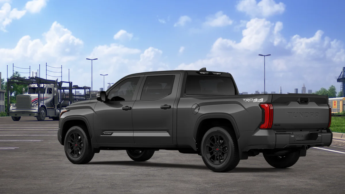 New 2026 Magnetic Gray Metallic Toyota Platinum image 8