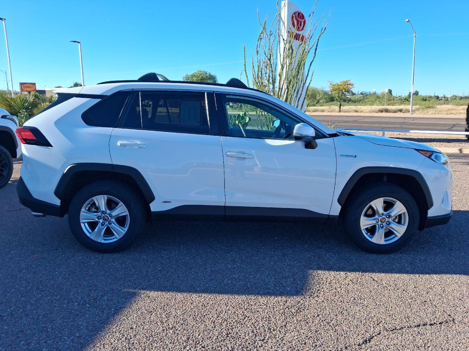 Certified Used 2021 Super White Toyota XLE image 7