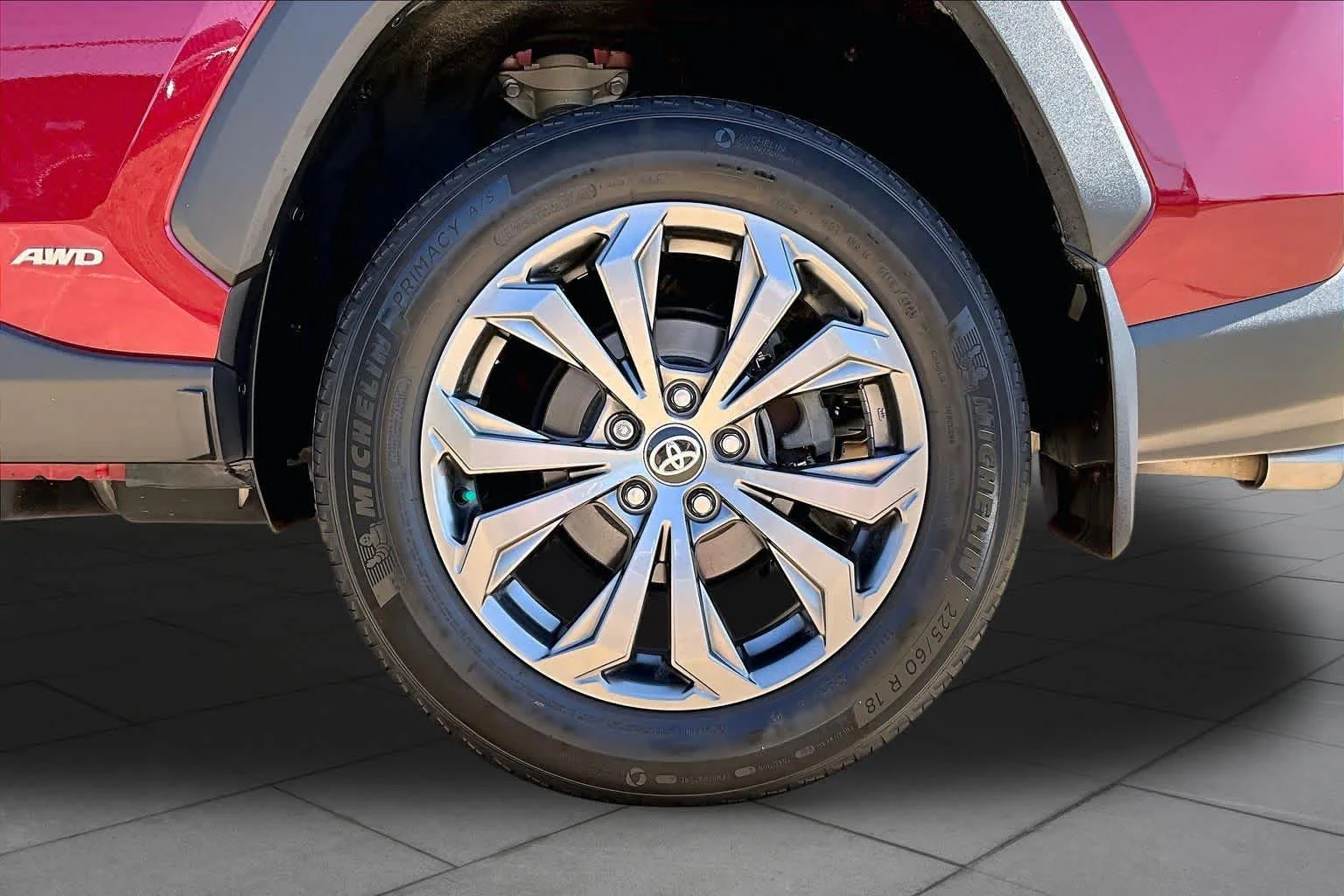 Used 2024 Ruby Flare Pearl Toyota Hybrid Limited image 11