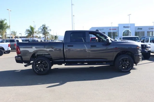 New 2026 Granite Crystal Metallic Clear-Coat Exterior Paint RAM Tradesman Black Express Crew Cab 4x4 image 2
