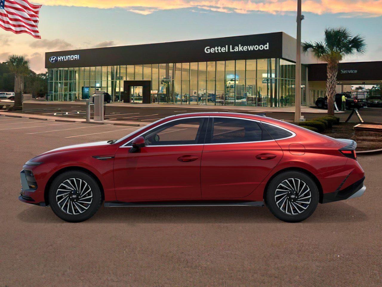 New 2026 Red Hyundai Limited image 3