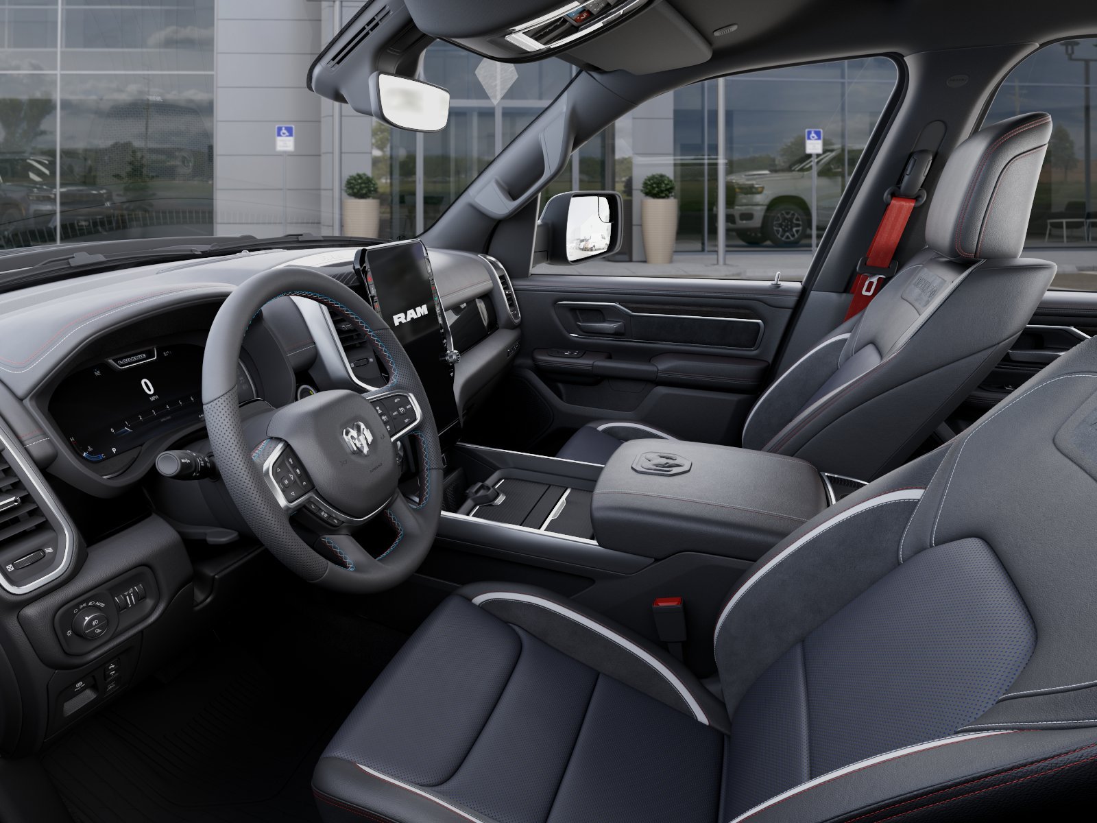 New 2026 Bright White Clear-Coat Exterior Paint RAM LARAMIE image 22