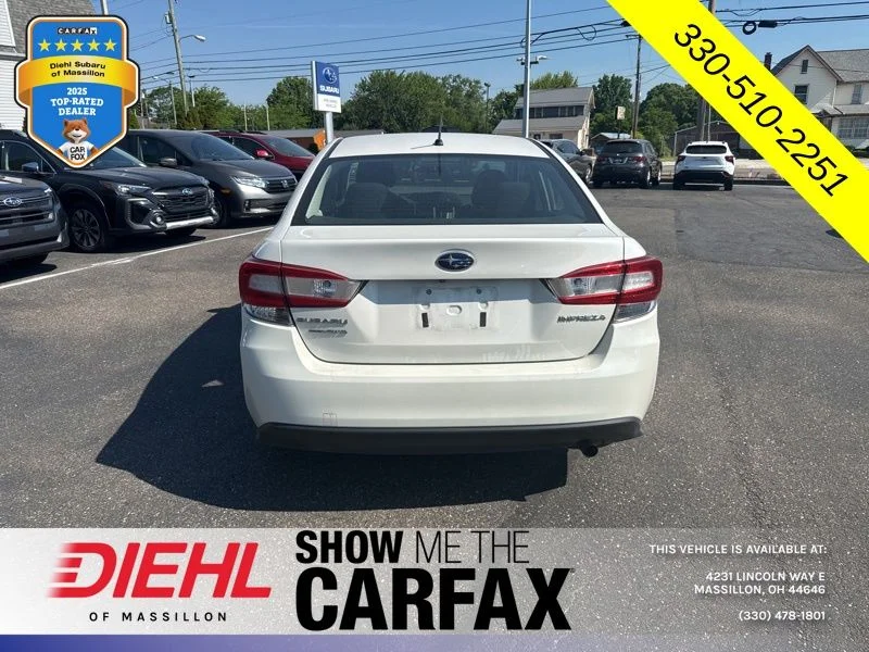 Used 2020 White Subaru Base image 6