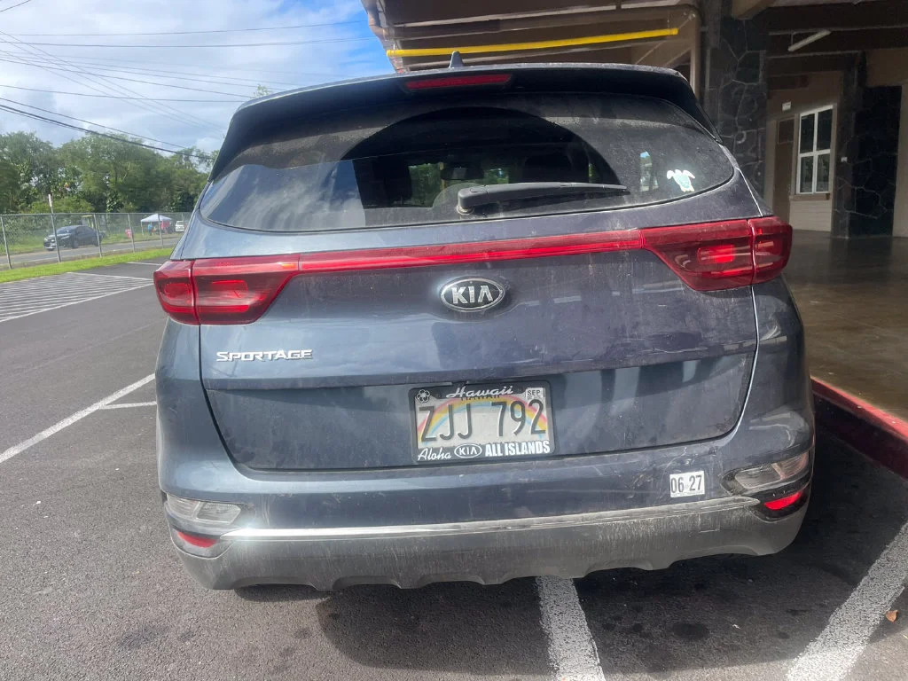 Used 2020 Blue Kia LX image 6