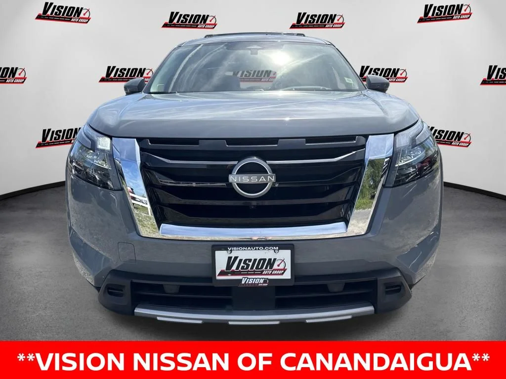 Certified Used 2025 Gray Nissan Platinum image 2