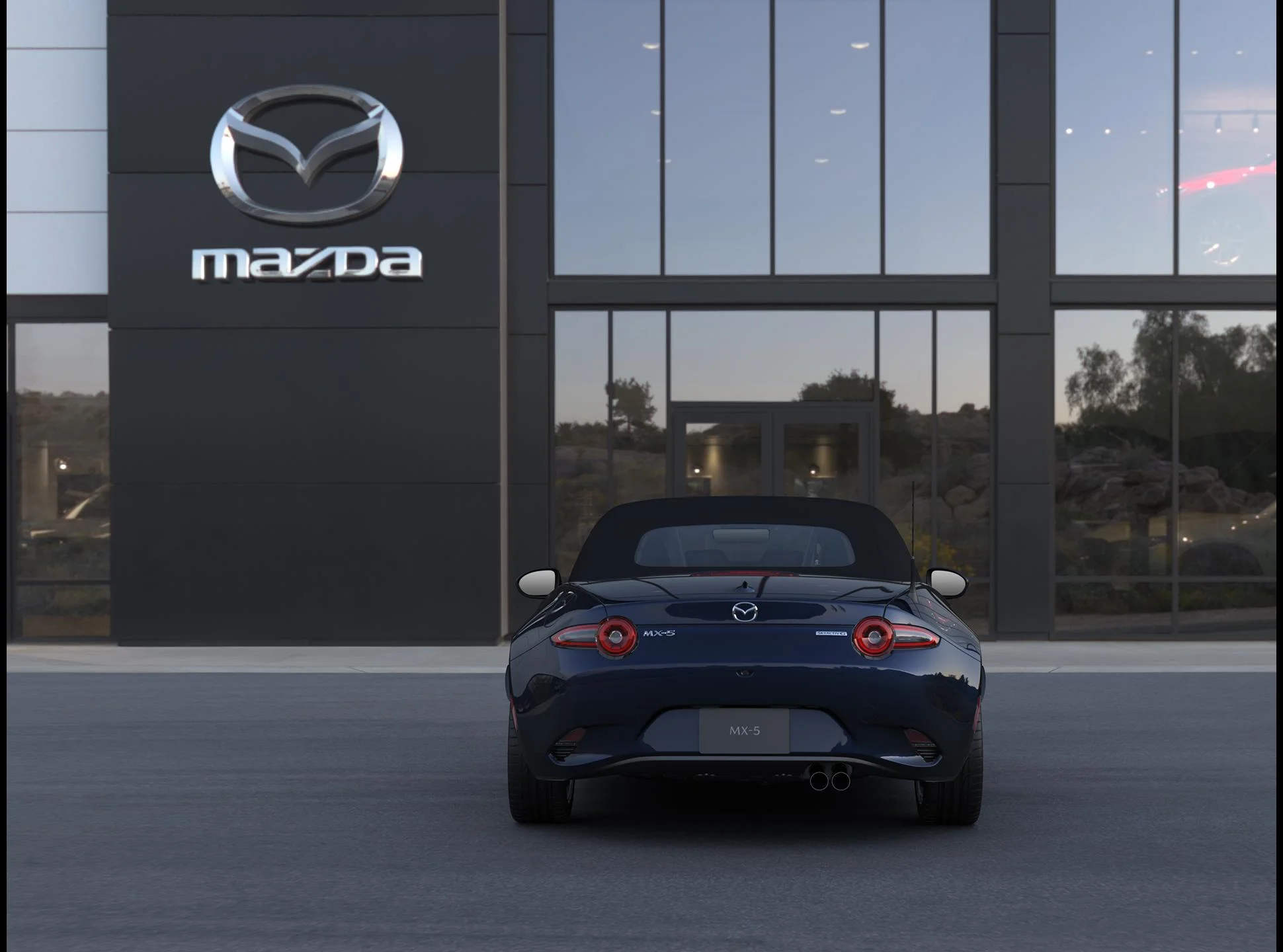 New 2026 Deep Crystal Blue Mica Mazda Grand Touring image 4