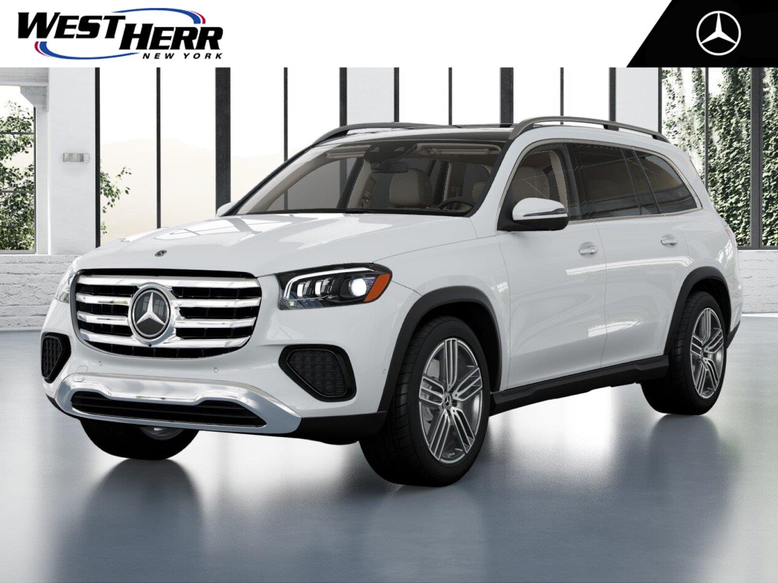 New 2026 Polar White Mercedes-Benz GLS 450 image 1