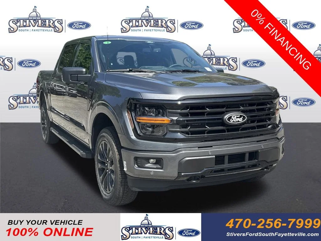 New 2026 Gray Ford XLT image 1