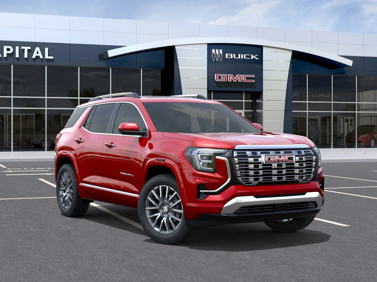 New 2027 Volcanic Red Tintcoat GMC AWD Denali image 7