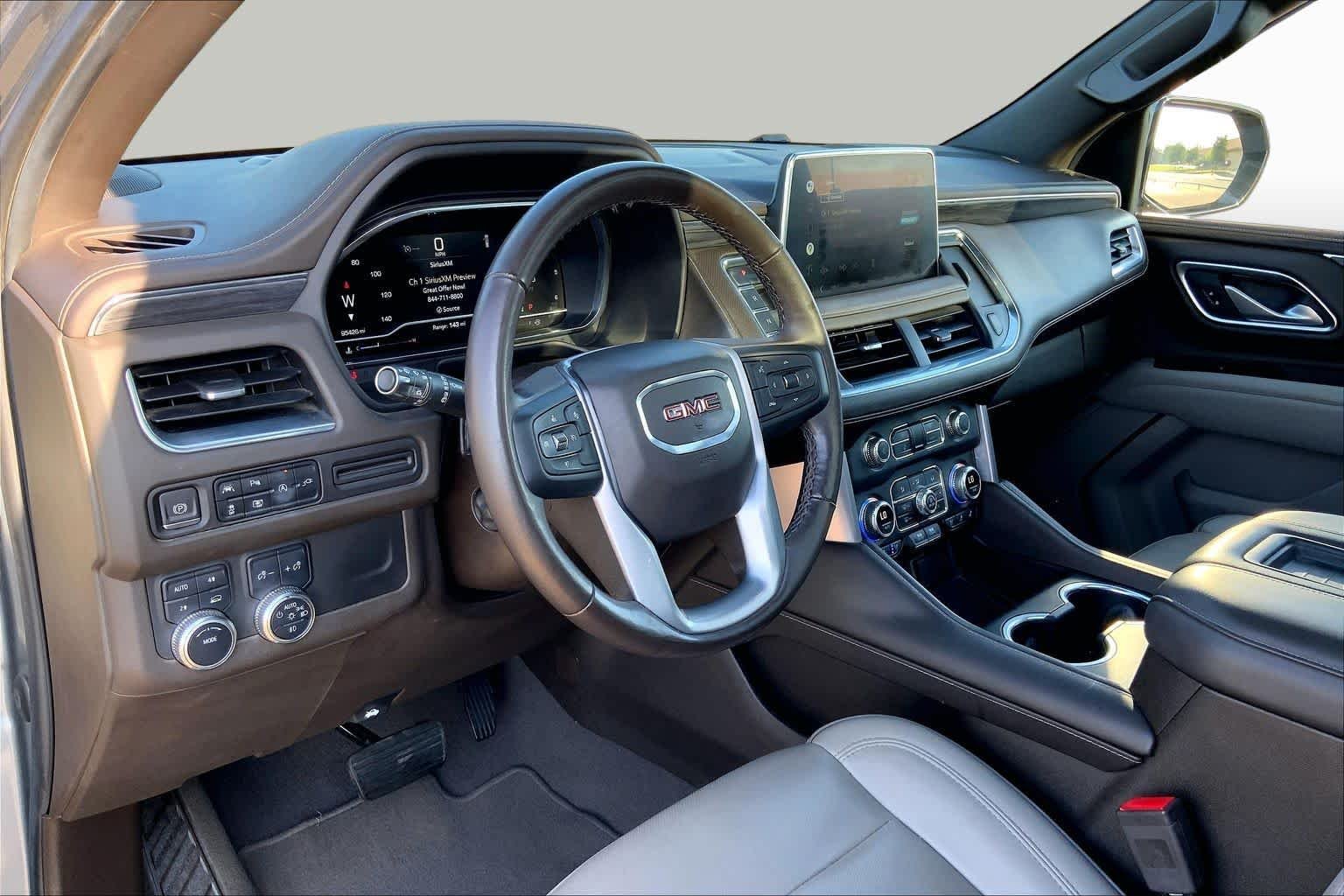 Used 2022 Satin Steel Metallic GMC SLT image 17