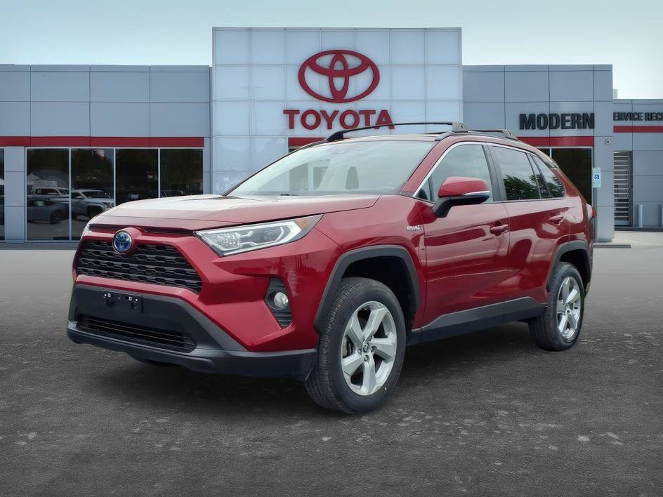 Used 2021 Ruby Flare Pearl Toyota Hybrid XLE Premium image 1