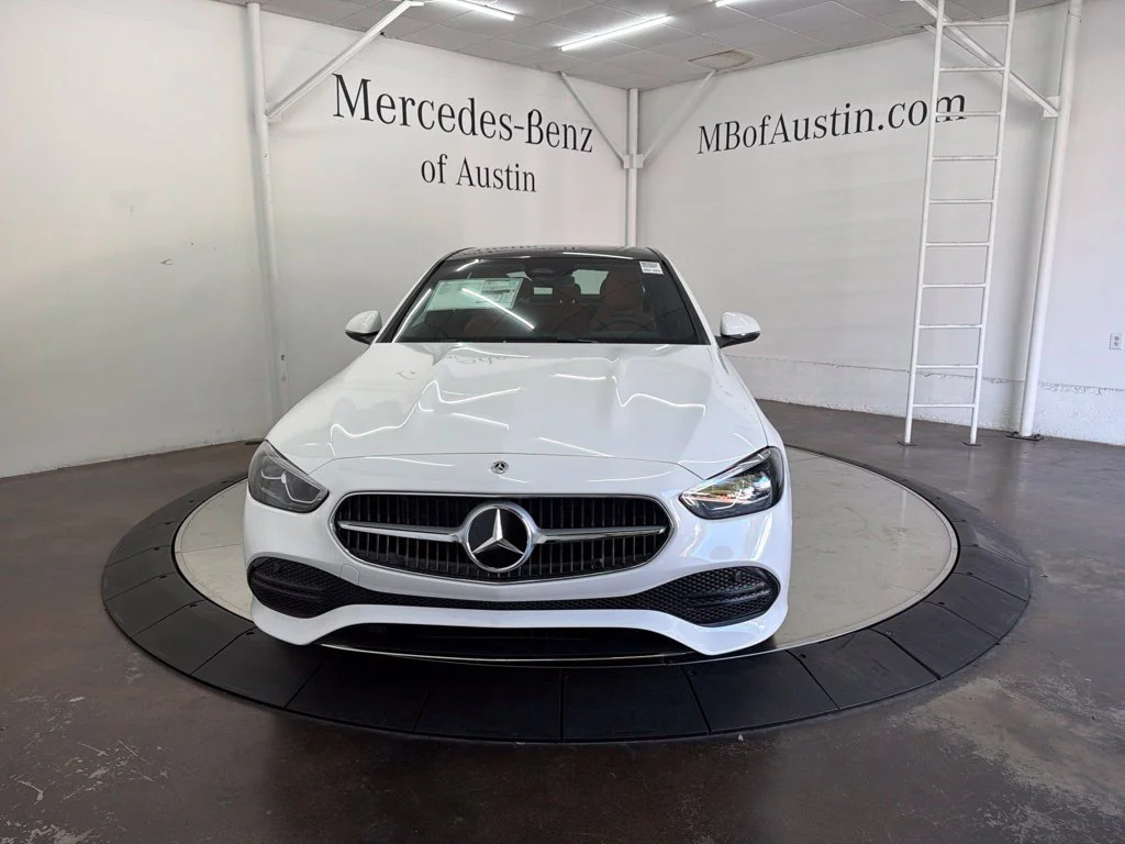 New 2027 White Mercedes-Benz C 300 image 2