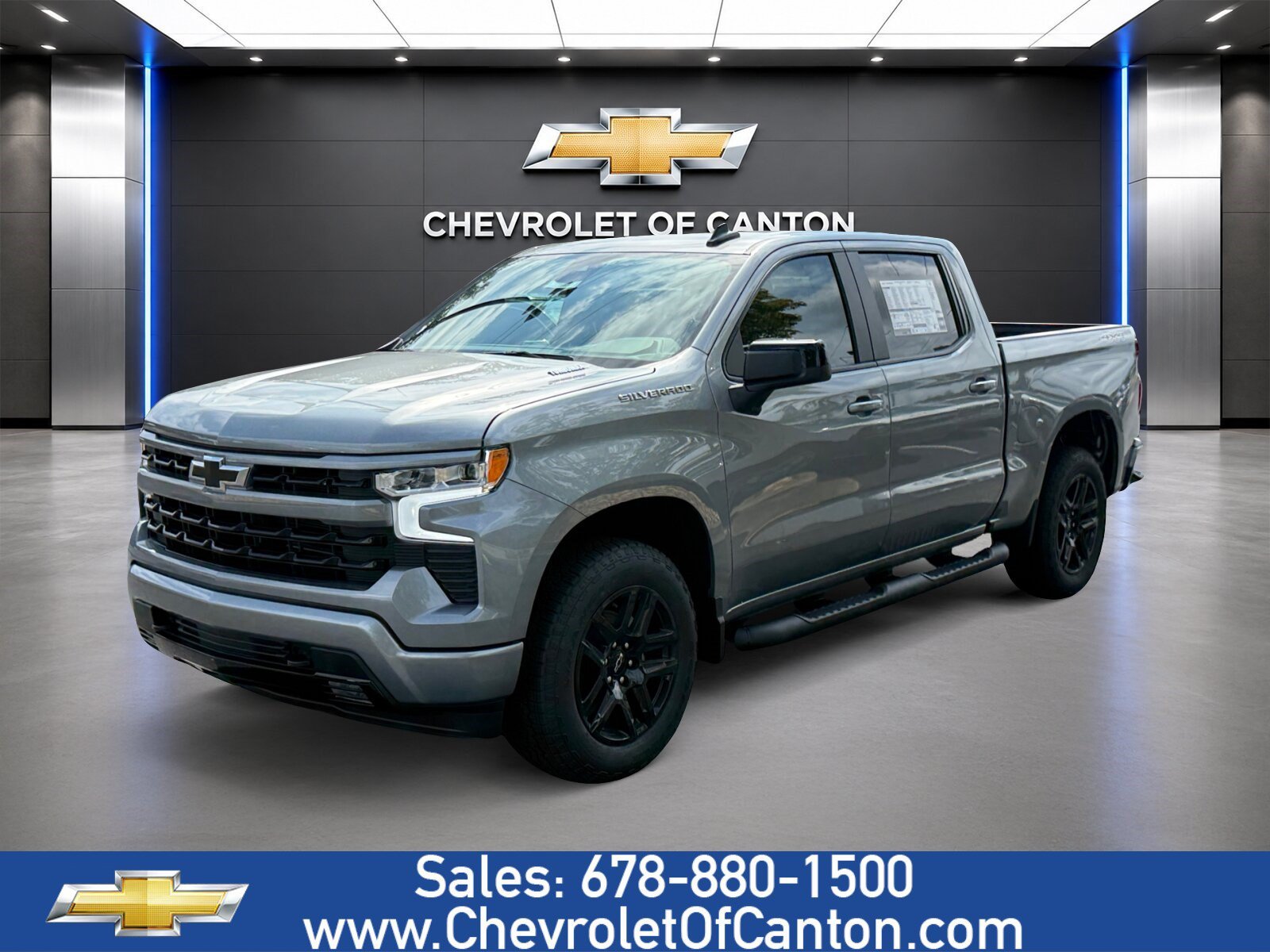 New 2026 Sterling Gray Metallic Chevrolet RST image 1