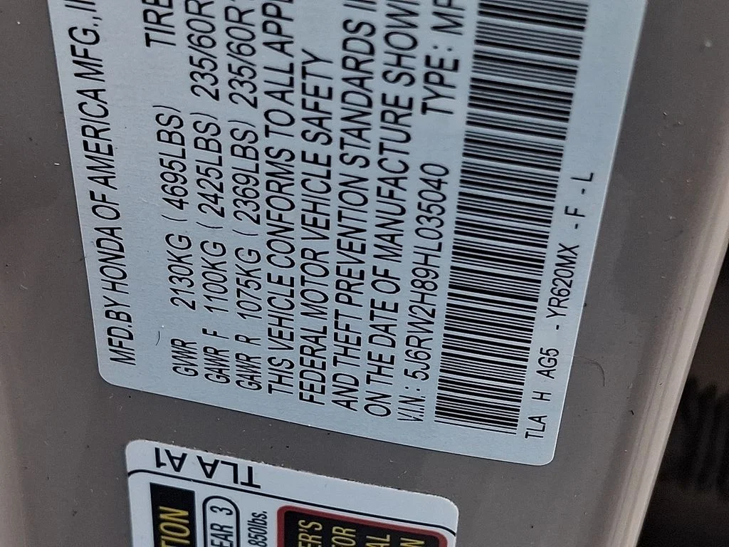 Used 2017 Gold Honda EX-L image 29