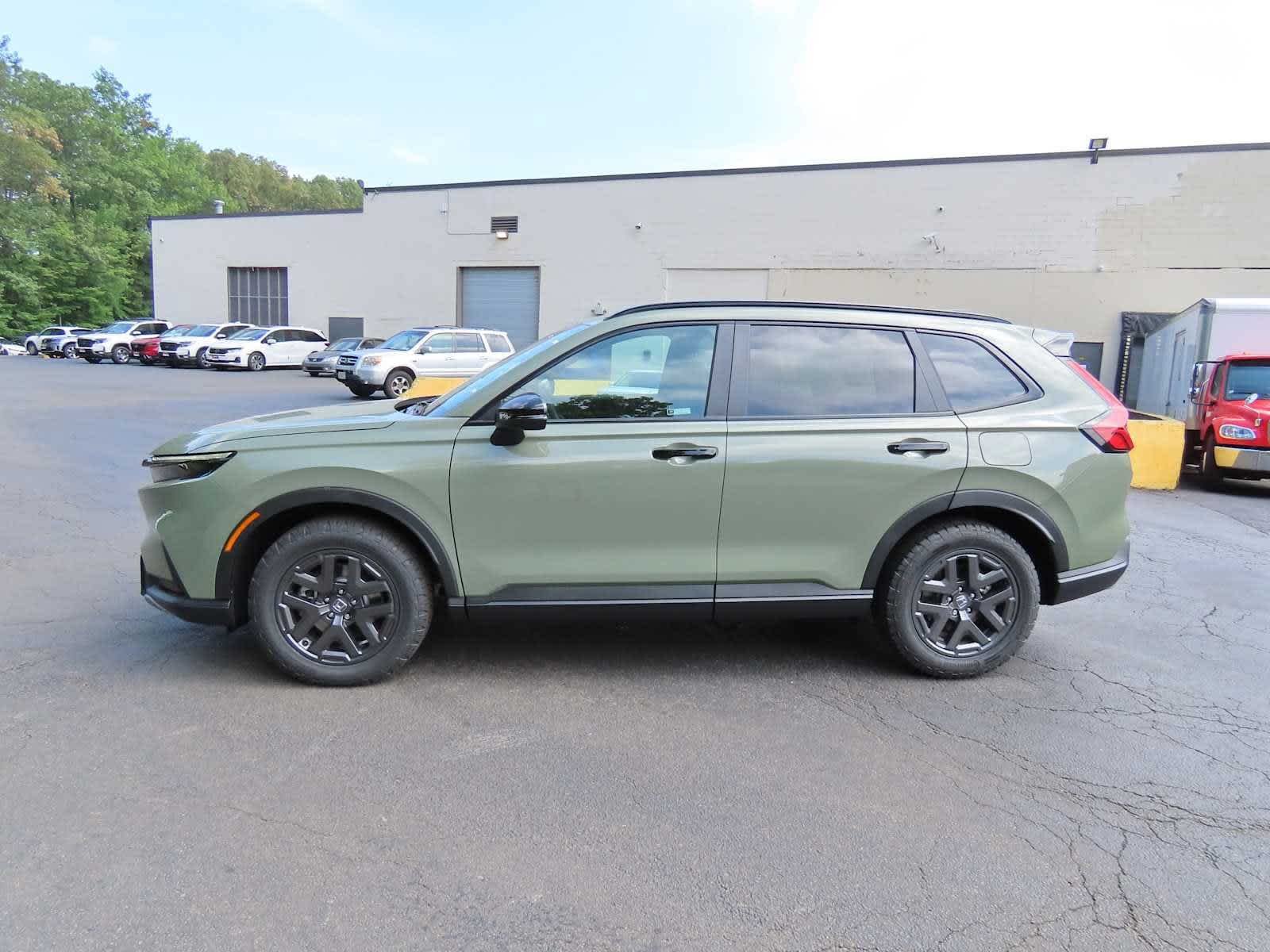 New 2026 Ash Green Metallic Honda TrailSport image 3