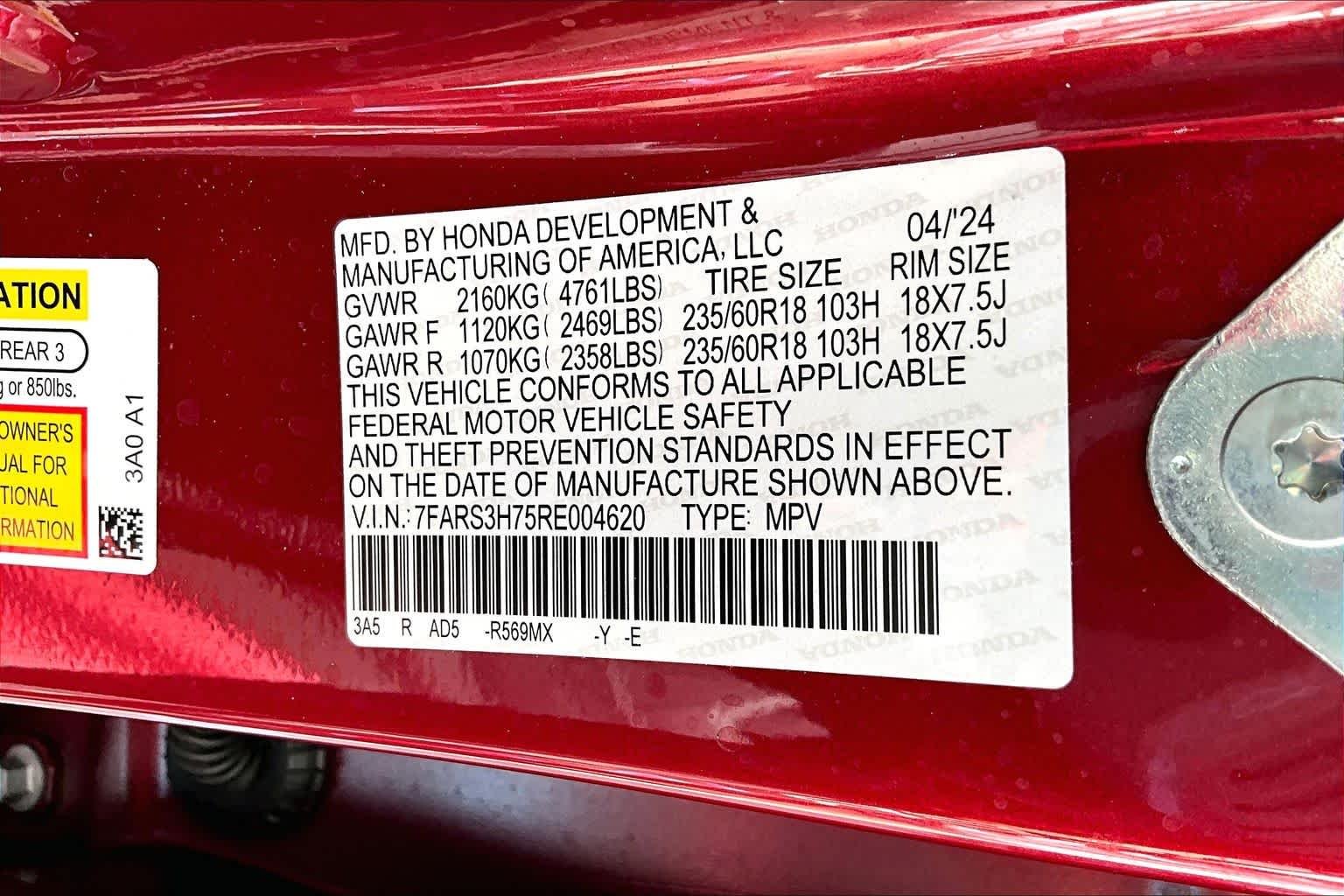 2024 Honda CR-V EX-L - Photo 32