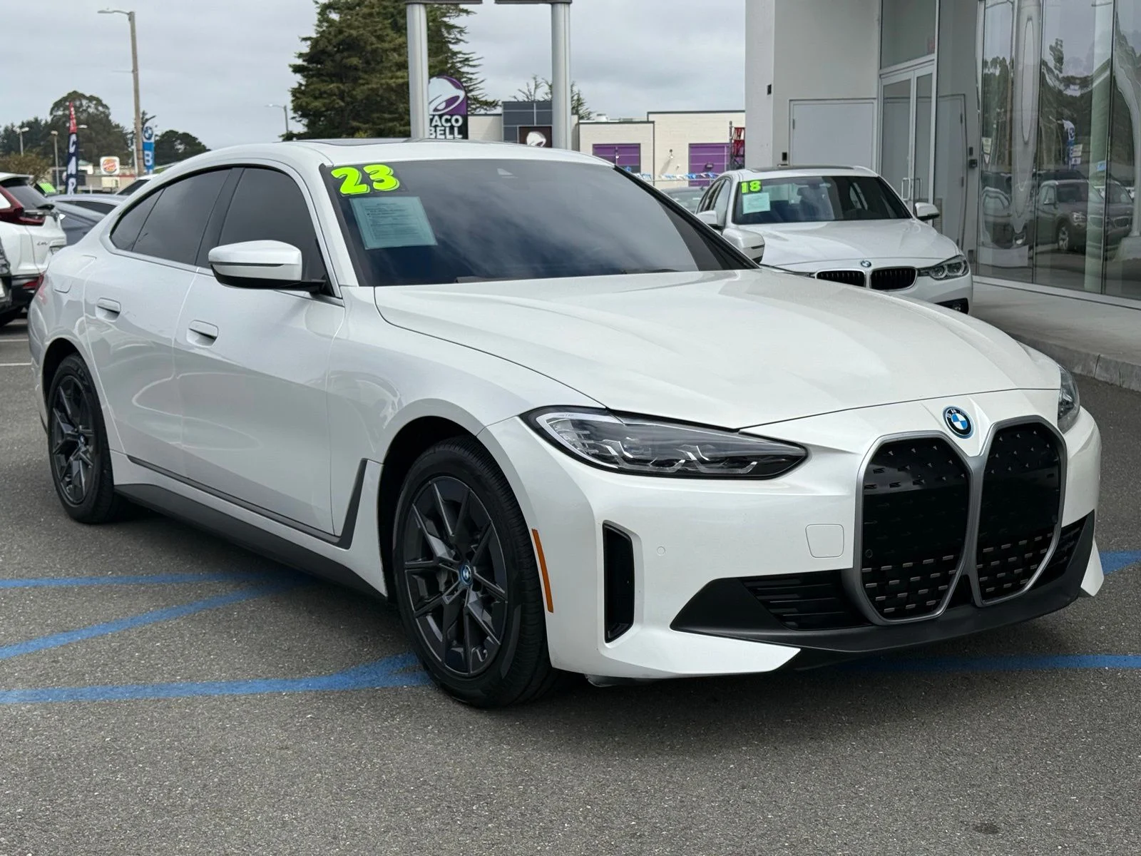 Used 2023 BMW i4 35 with VIN WBY43AW04PFP67328 for sale in McKinleyville, CA