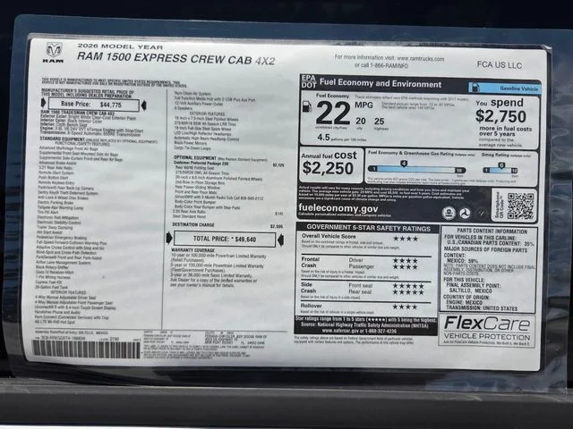 New 2026 Bright White Clear-Coat Exterior Paint RAM Express image 11