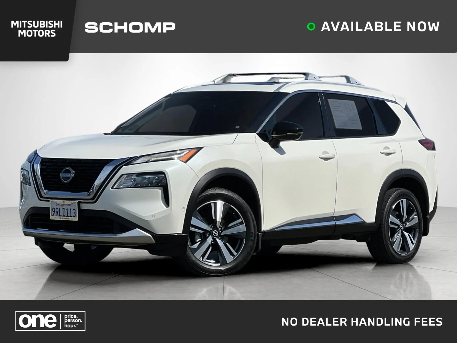 Used 2023 Pearl White Tricoat Nissan Platinum image 1