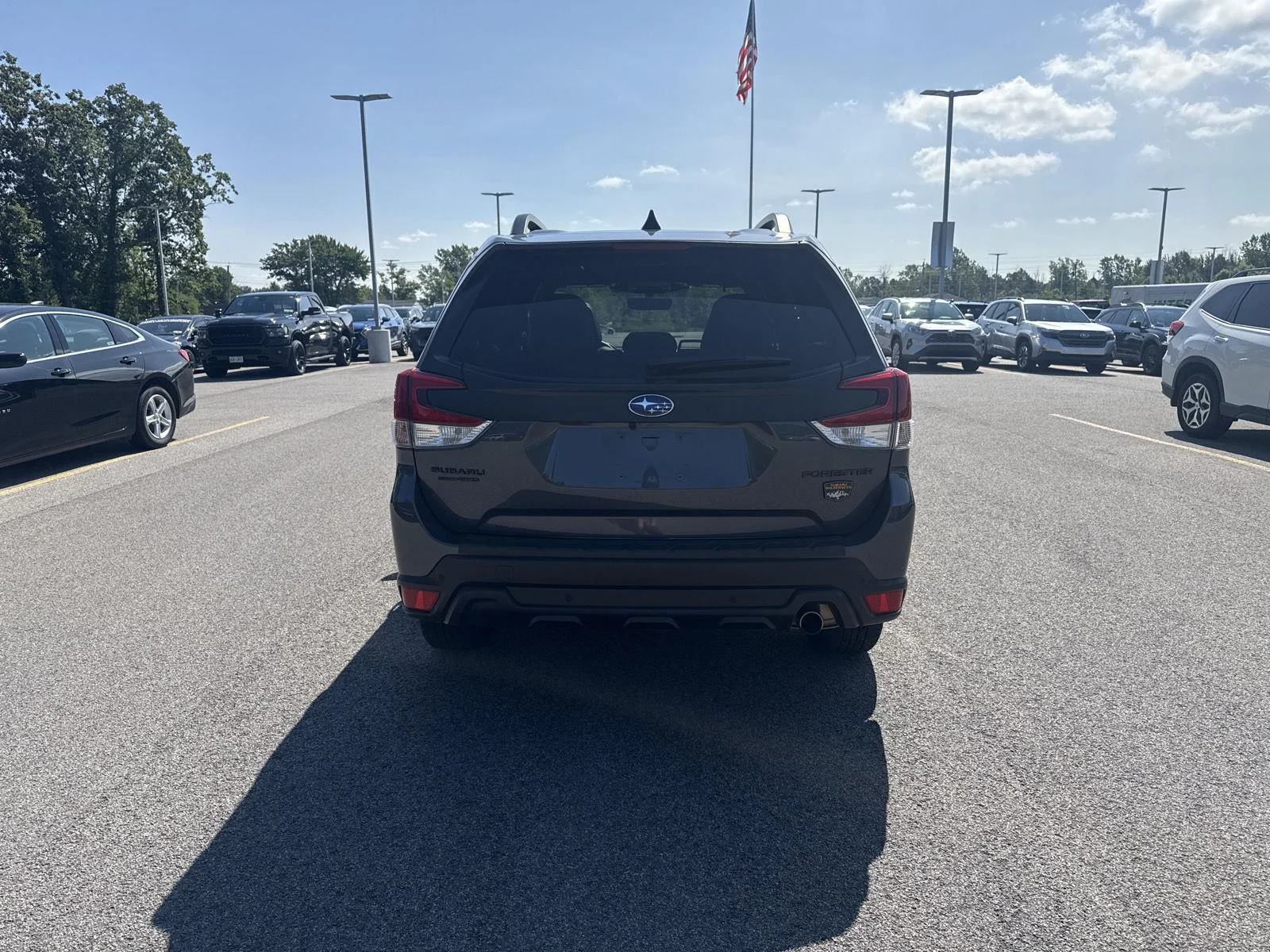 Used 2024 Magnetite Gray Metallic Subaru Wilderness image 6