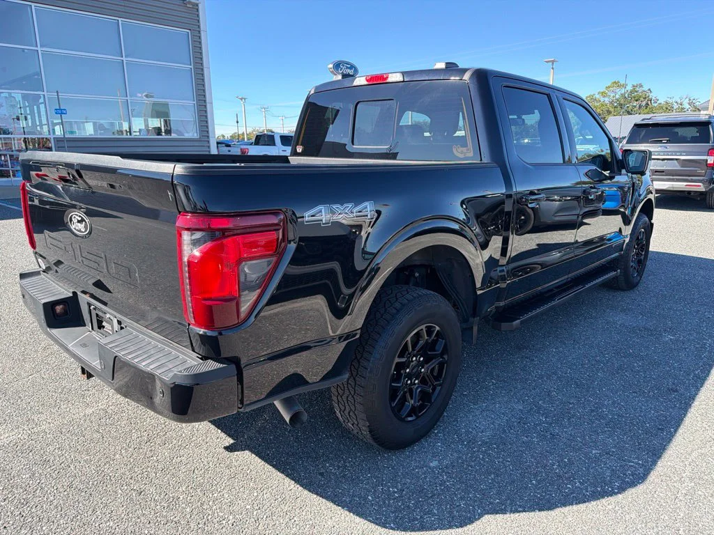 Certified Used 2024 Black Metallic Ford XLT image 4