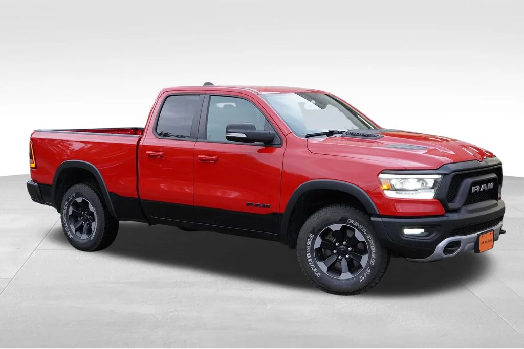 Certified Used 2019 Flame Red Clearcoat Ram Rebel image 2