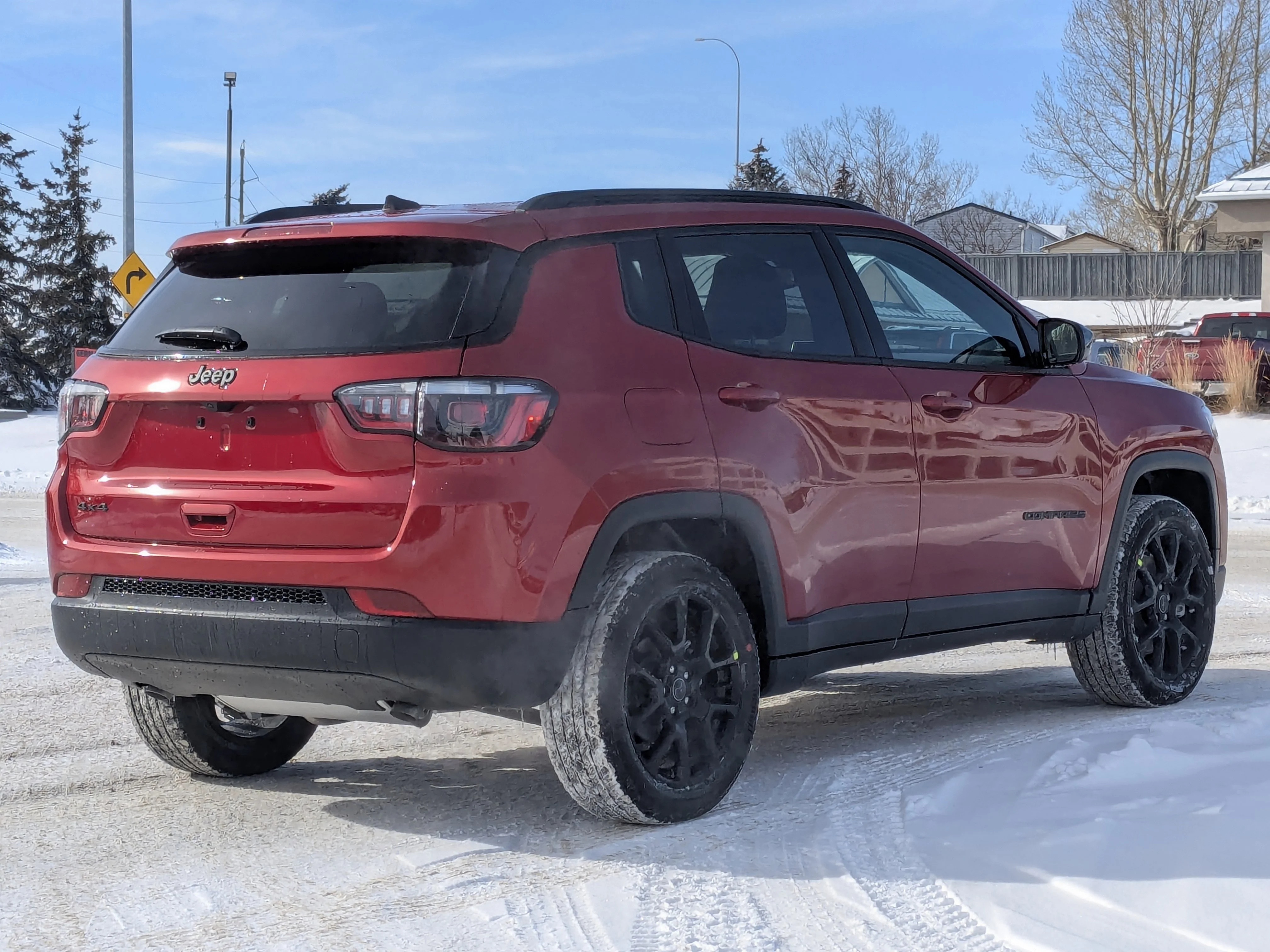New 2026 Red Jeep North - Altitude Special Edition 18 Inch Black Wheels image 8