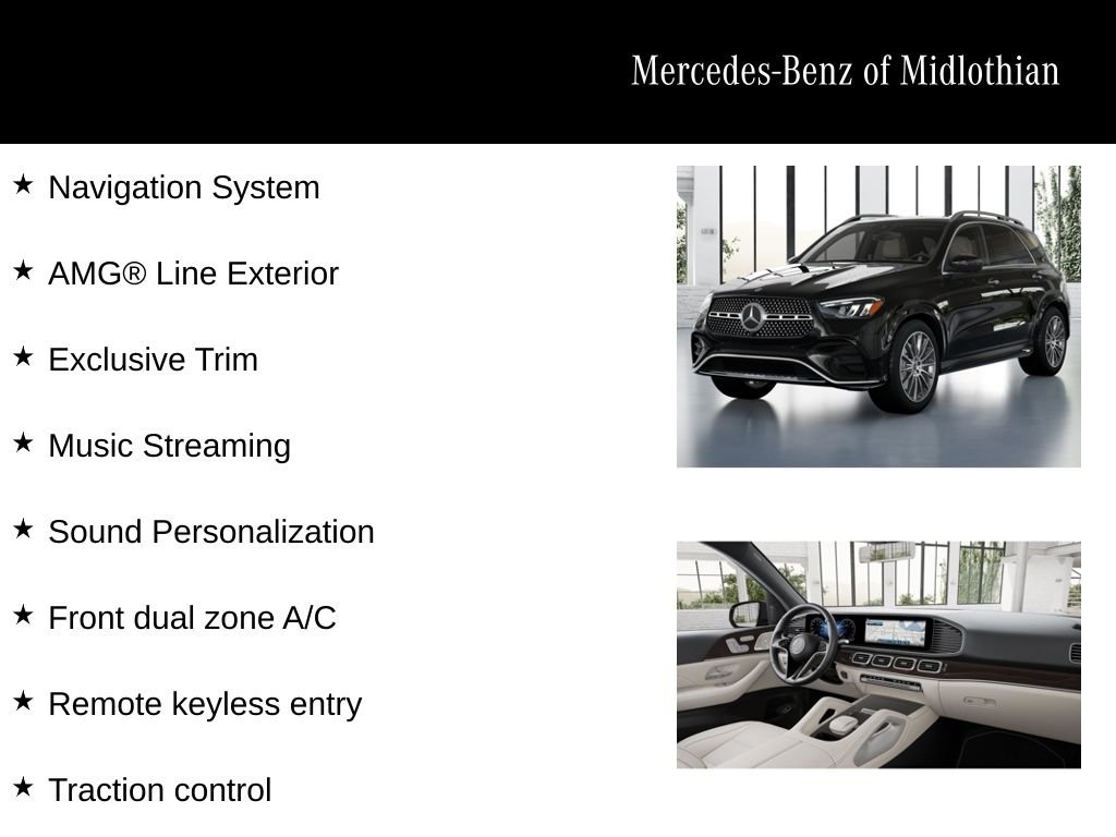 Certified Used 2026 Black Mercedes-Benz GLE 350 image 6