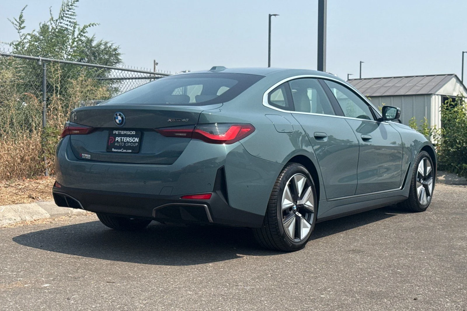 Used 2025 Green BMW xDrive40 image 3