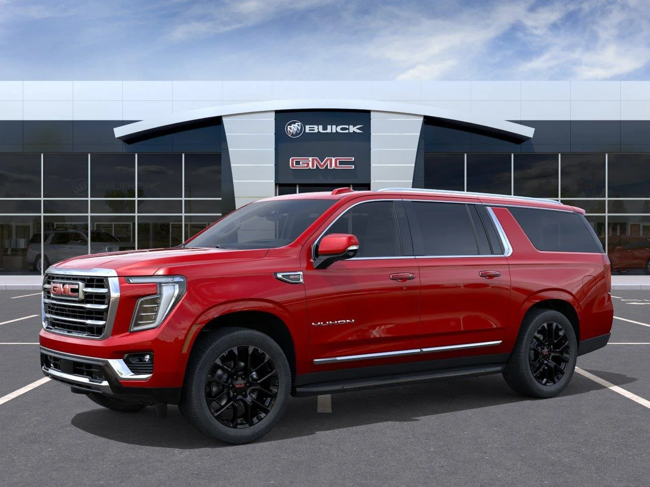 New 2026 Volcanic Red Tintcoat GMC Elevation image 2