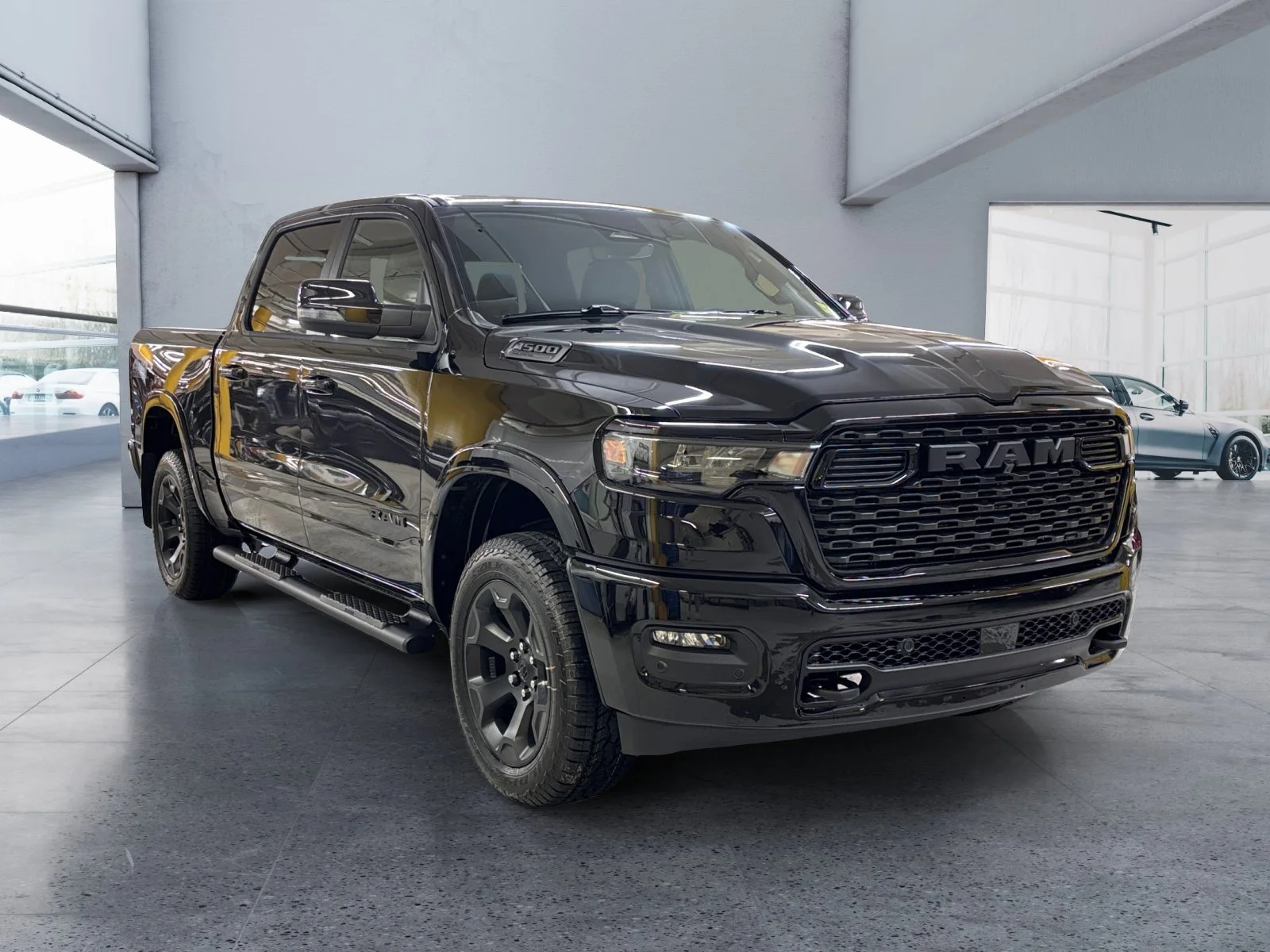 New 2027 Diamond Black Crystal Pearl Ram Big Horn image 7