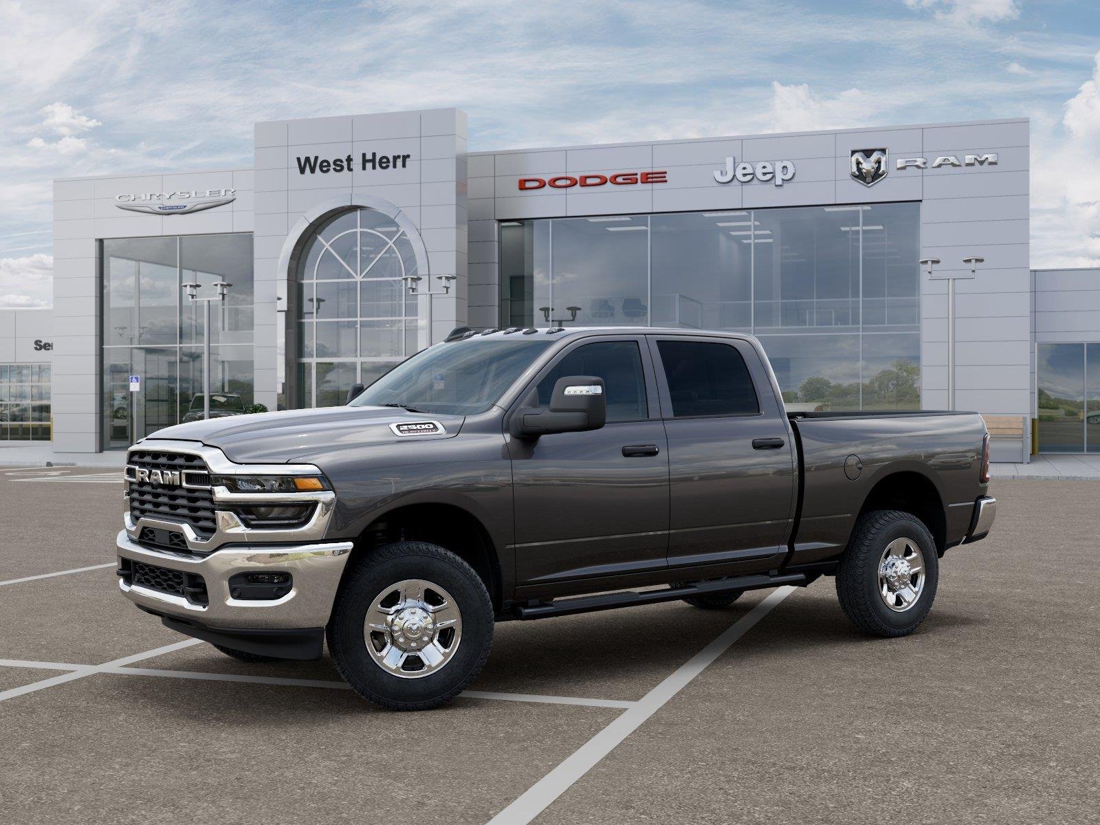 New 2026 Granite Crystal Metallic Clearcoat RAM Tradesman image 2