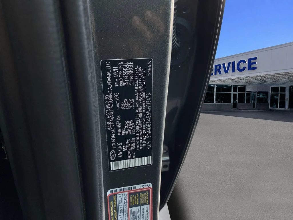 Used 2022 Amazon Gray Hyundai Limited image 38