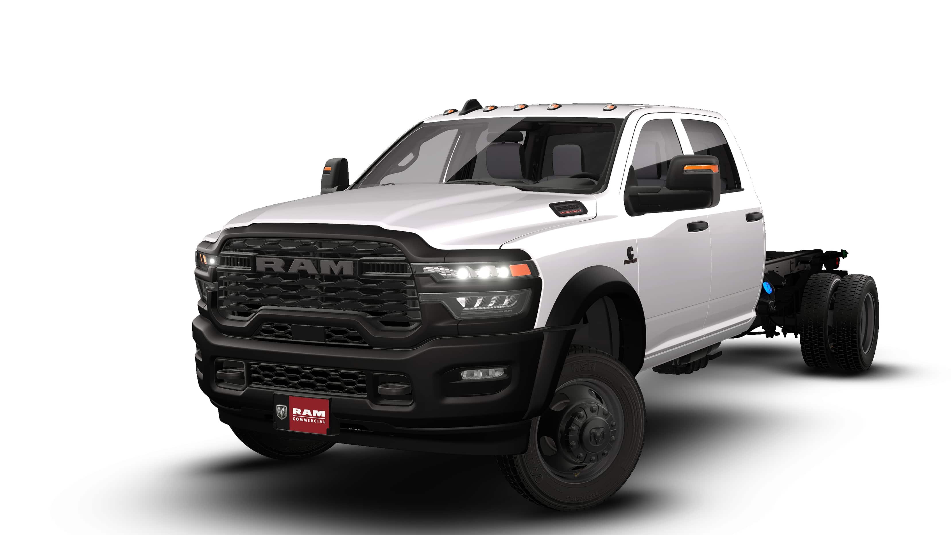 New 2026 Bright White Clear-Coat Exterior Paint RAM Tradesman image 1