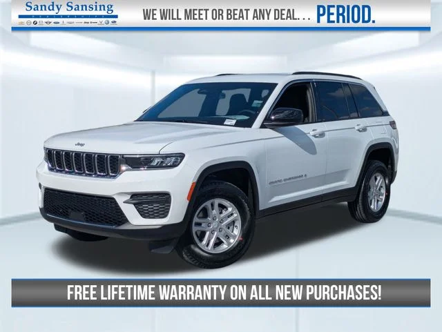 New 2025 White Jeep Laredo image 1