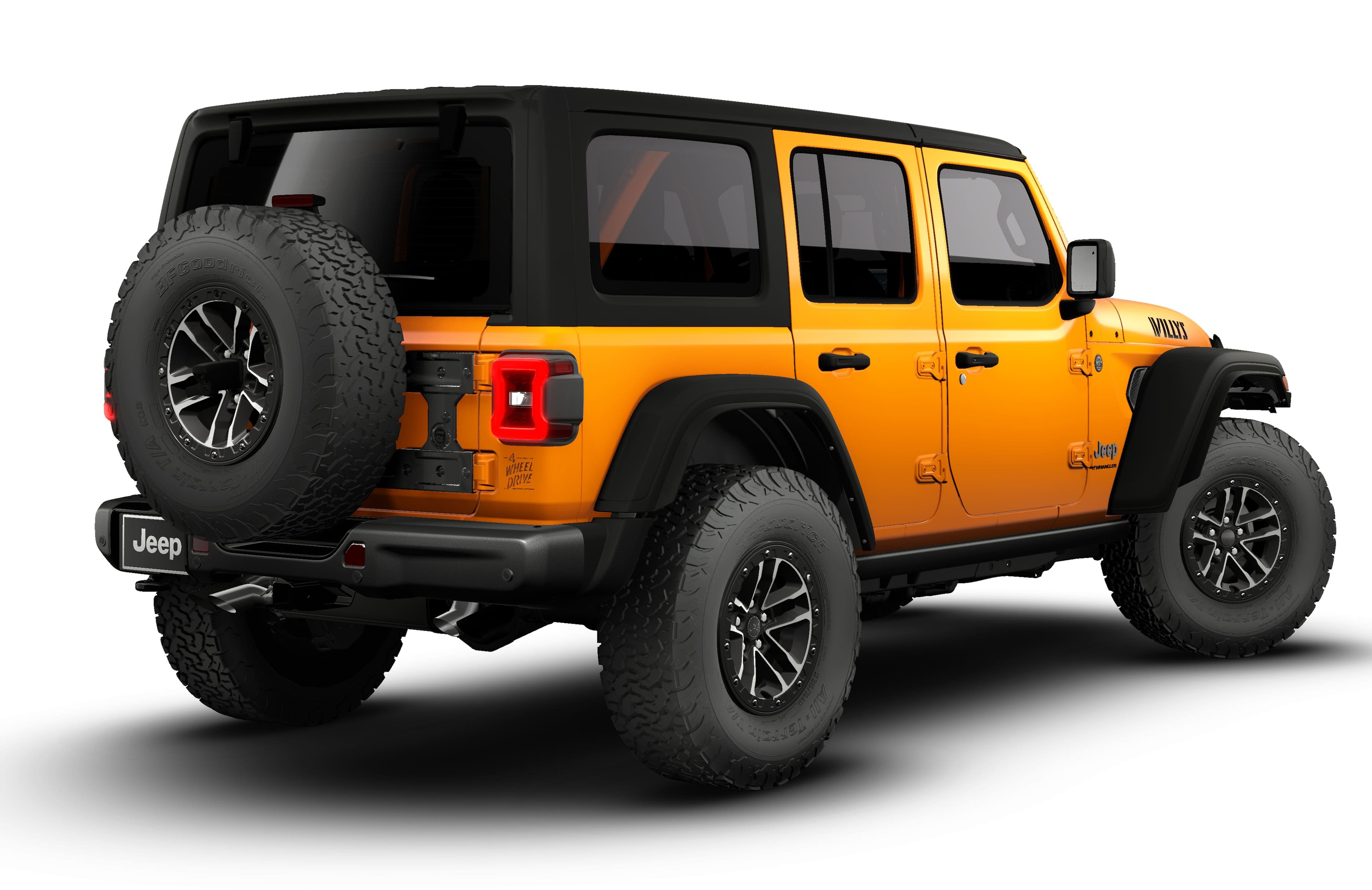 New 2026 Joose Exterior Paint Jeep Willys image 2