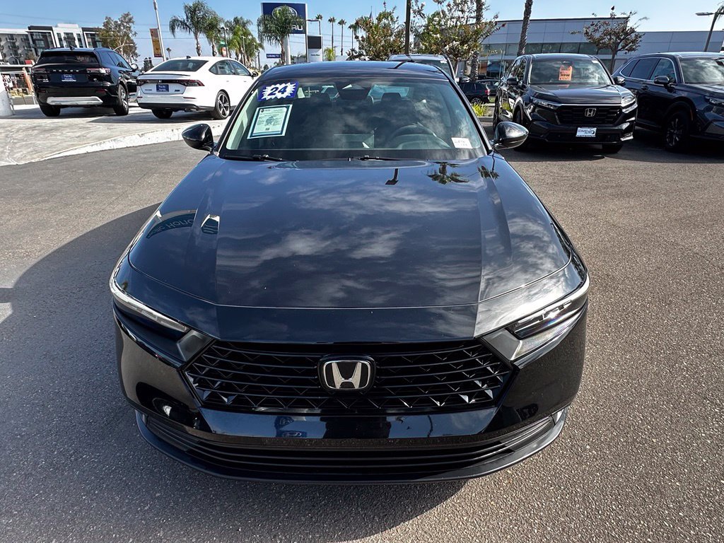 Used 2024 Crystal Black Pearl Honda LX image 3