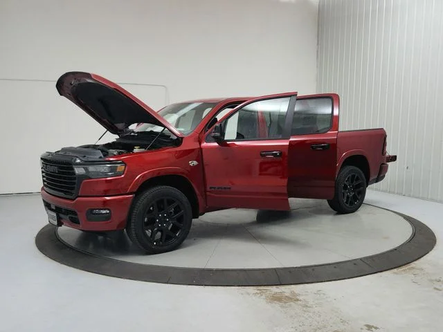 New 2026 Molten Red Pearl-Coat Exterior Paint RAM Laramie image 11