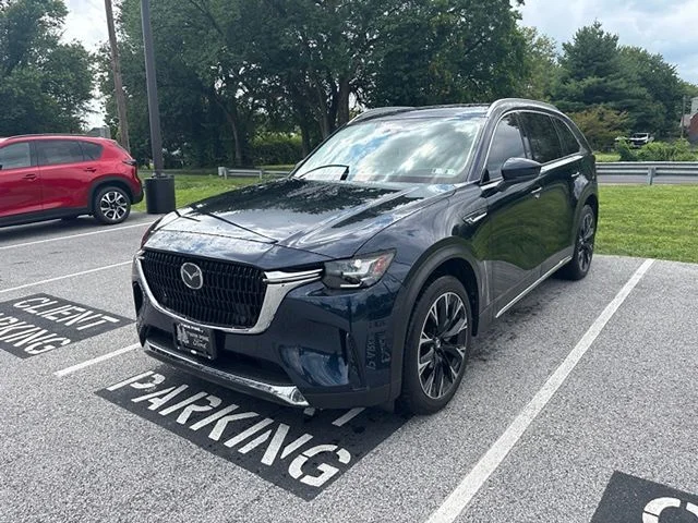 Used 2024 Blue Mazda Premium Plus image 1