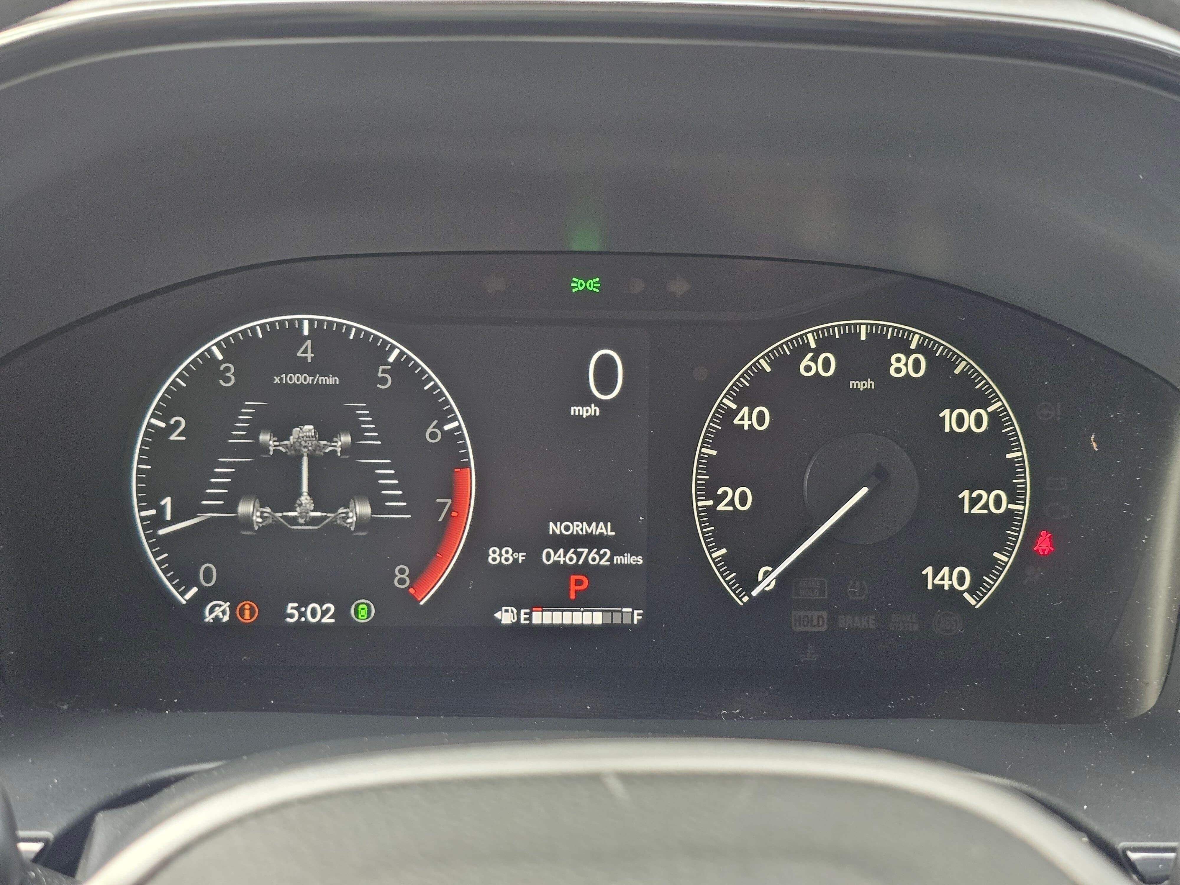 Used 2023 Canyon River Blue Metallic Honda EX image 29