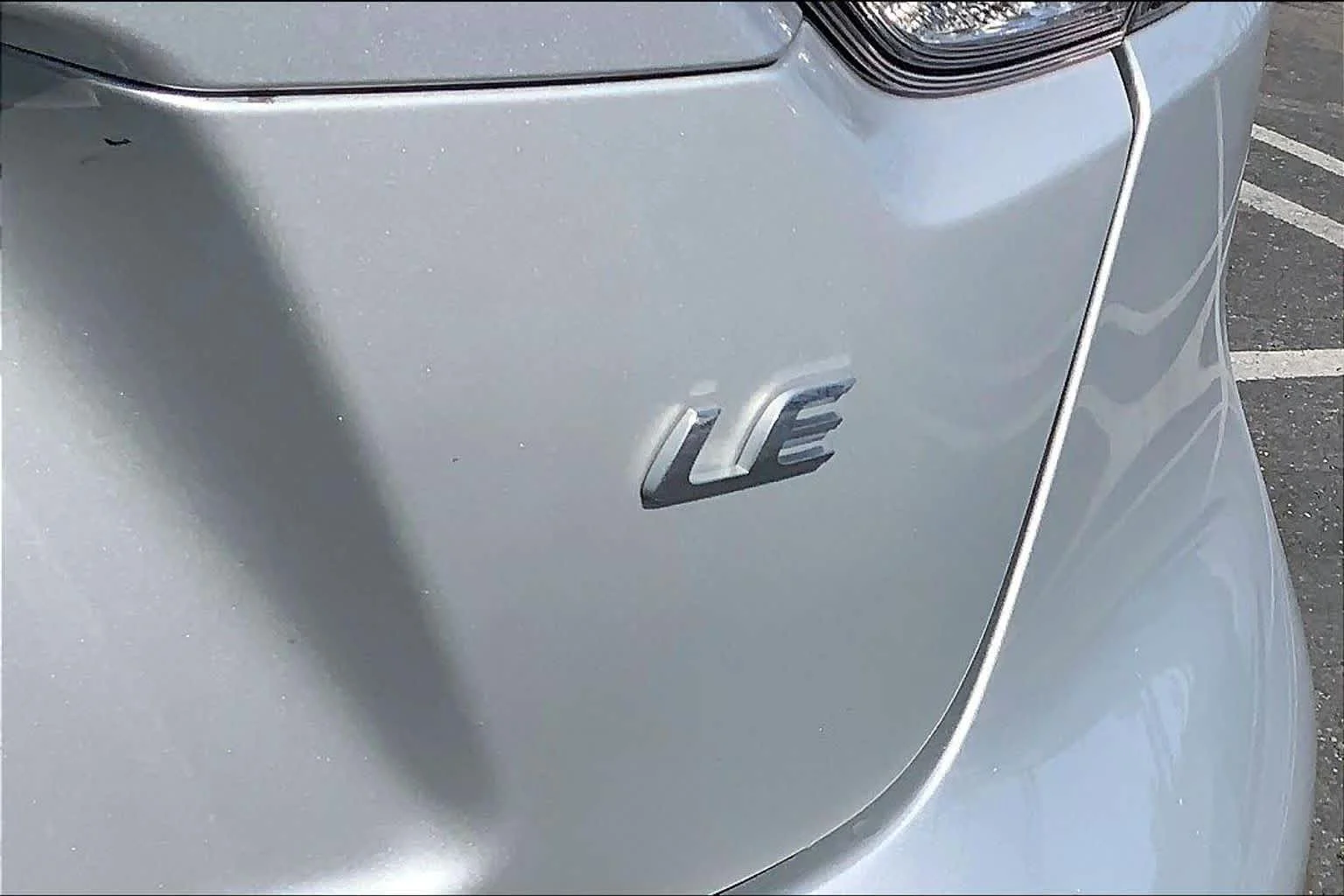 Certified Used 2025 Classic Silver Metallic Toyota LE image 9