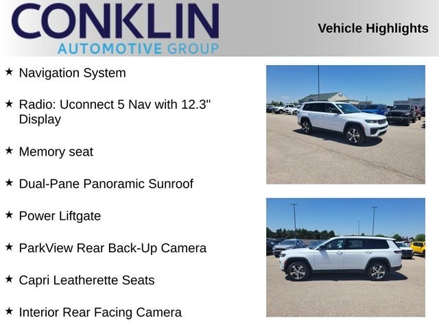 New 2026 Bright White Clearcoat Jeep Limited image 2