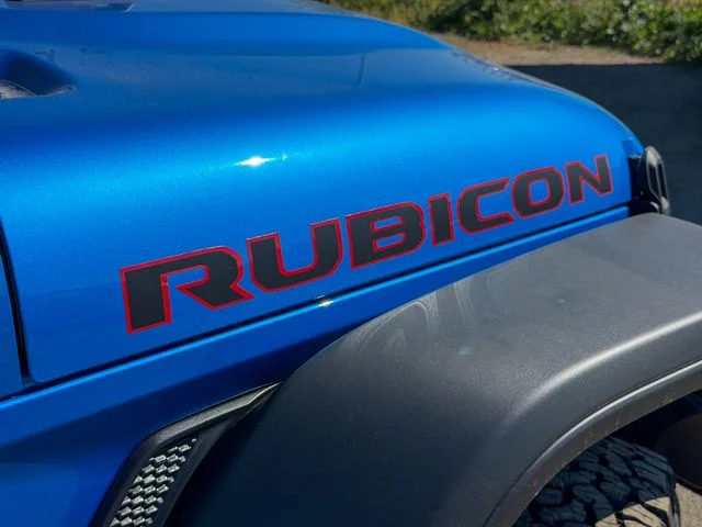 New 2026 Hydro Blue Pearl-Coat Exterior Paint Jeep Rubicon image 6