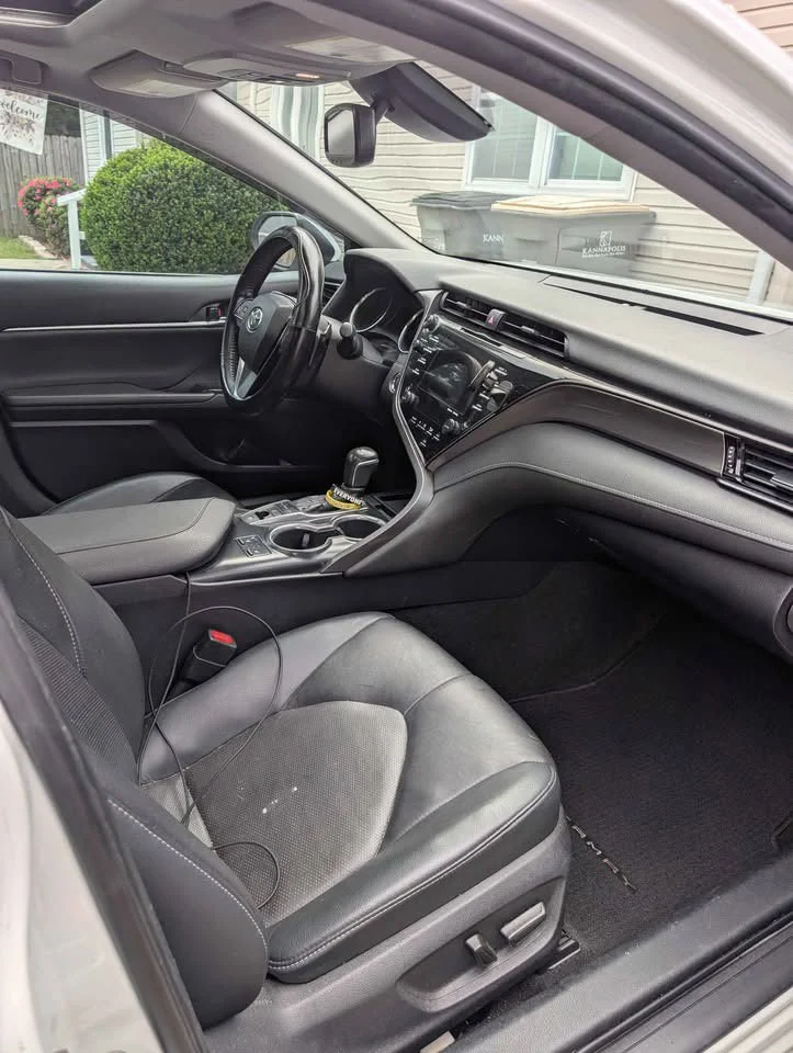 Used 2020 Beige Toyota XSE image 2